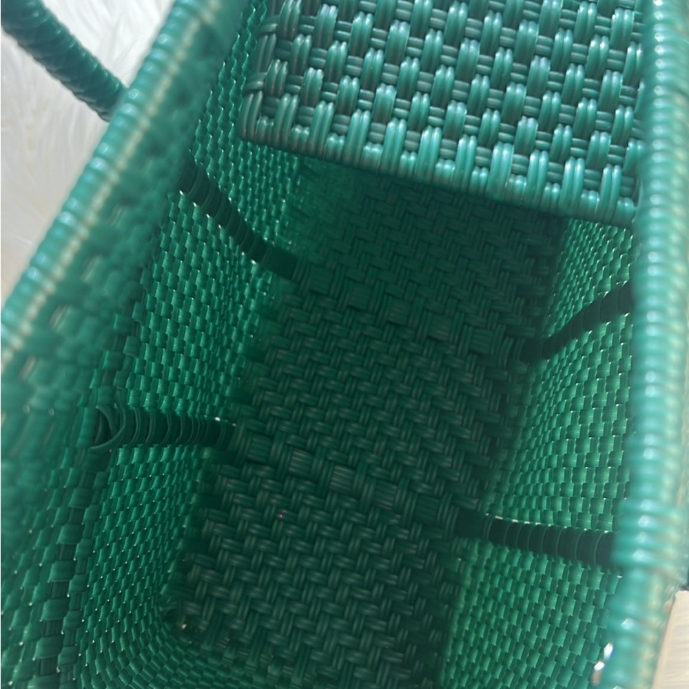 Artisan Upcycled Plastic Purse Hand Bag Tote Super Cute Recycled Plastic - Picture 5 of 13